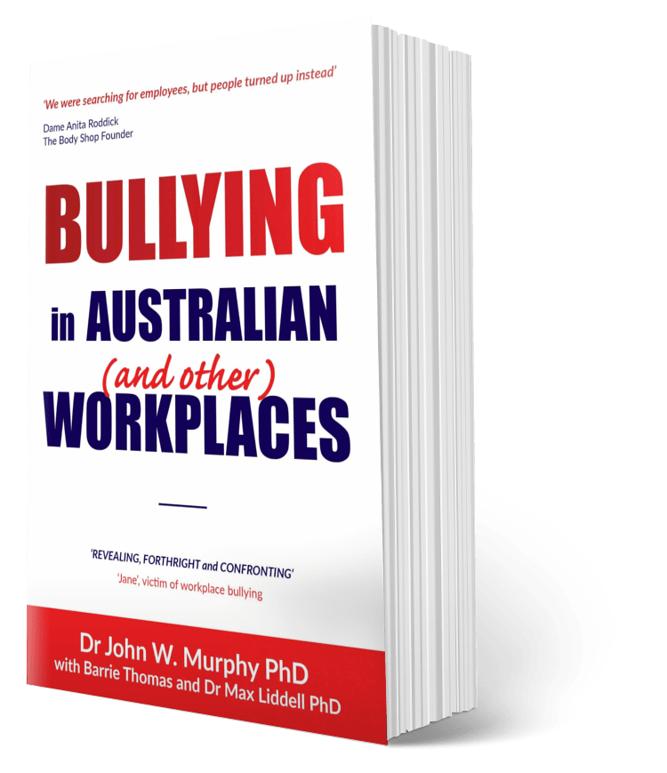 Book cover: Bullying in Australiand (and Other) Workplaces